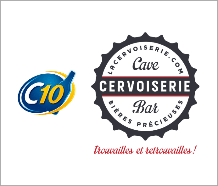 Logos C10 et La Cervoiserie